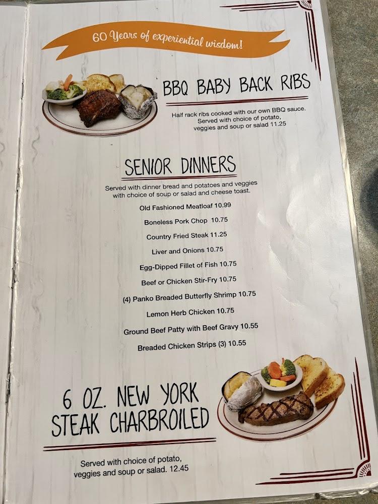 Brooks Ranch Menu image 1